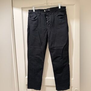 KUT from the kloth REESE high wasted button up jeans-size 8